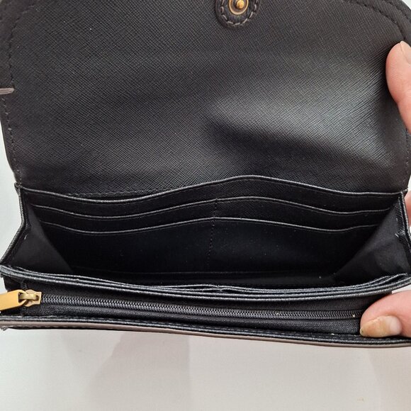 Fossil Cleo Black Clutch Wallet - Picture 6 of 7